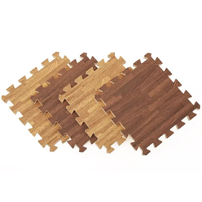 Soft Floor Baby EVA Foam Play Gym Puzzle Mats Wooden Interlocking Exercise Tiles Crawling Carpet And Rug for Kids Game Activity
