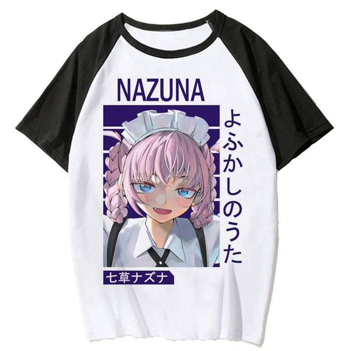 Call of the Night tshirt women funny manga summer t shirt female anime clothes