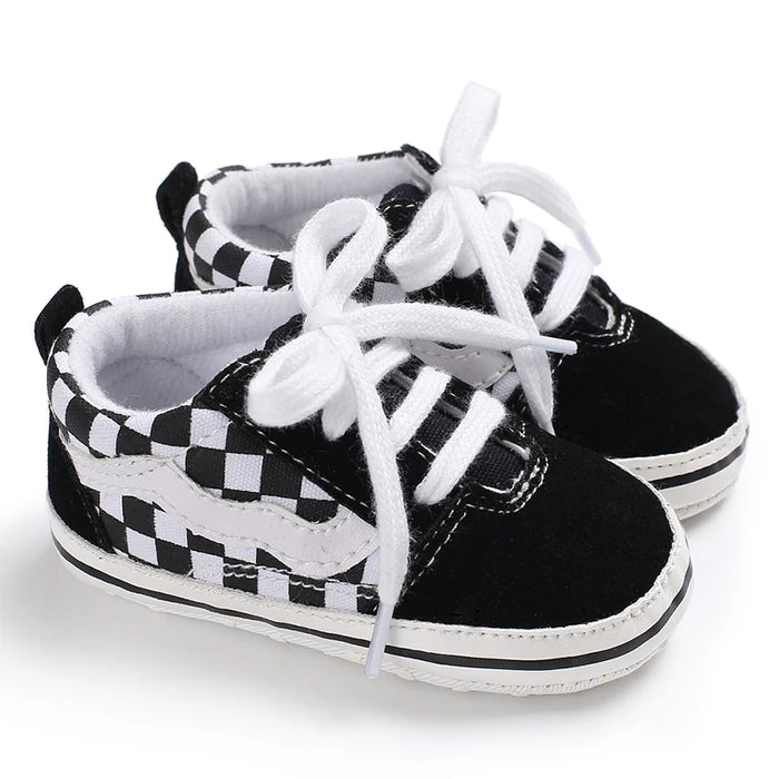 Baby Shoes Boy Newborn Infant Toddler Casual Comfor Cotton Sole Anti-slip PU First Walkers Crawl Crib Shoes