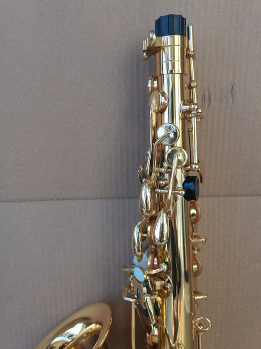 Profession Super Action Serie II Alto Eb Saxophone Brass Gold Lacquer Sax Performance Musical Instrument With Case Accessories