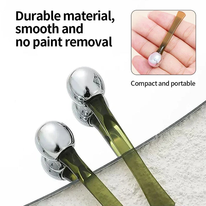 Eye Massage Stick Face Gua Sha Anti Wrinkle Dark Circles Facial Lifting Applicator Metal Roller Spoon Skin Care Tool