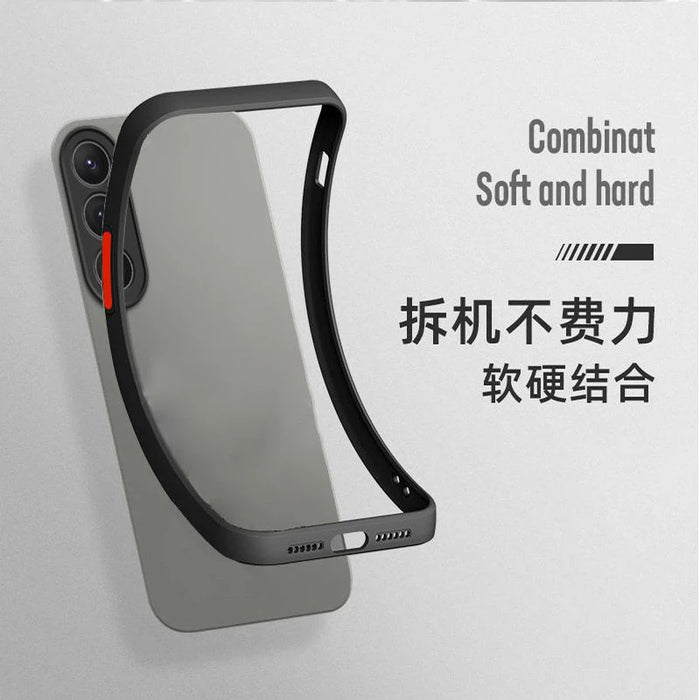 RED Energy drink Bull For Samsung S23 S22 S21 S20 FE S10 S9 Note 20 10 Ultra Lite Pro Plus Frosted Translucent Phone Case