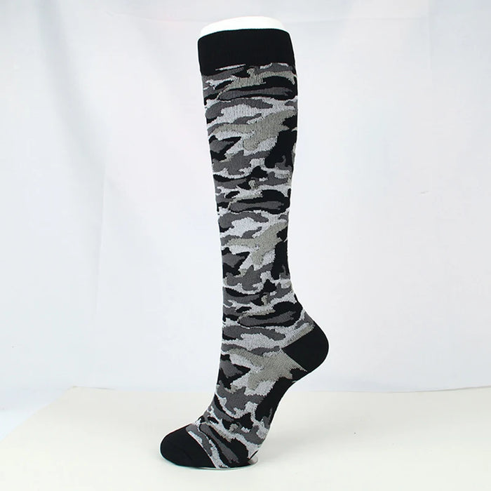 Compression Socks Men's Varicose Veins Diabetes Women's Long Tube Sports Socks Running Riding Medical Nurse Blood Circulation