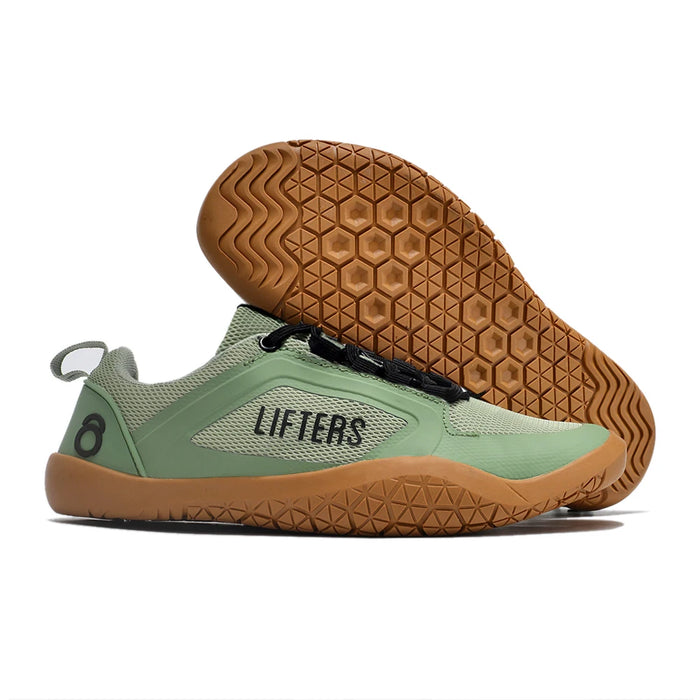 New Unisex Gym Lightweight Sports Hard Pull Squat Training Shoe Pro Hook & Loop Weightlifting Shoes  Outdoor Casual Sports Shoes