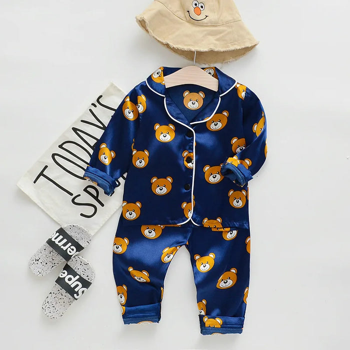 Kids Clothes Girls Sleepwear Children's Pajamas Set for Easter Pajamas Child Boy Print Loungewear Pijama Infantil Meninas