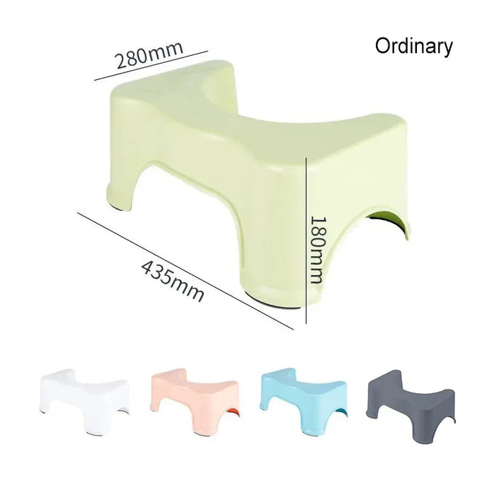 Home Poop Stool Non-slip Toilet Seat Stool Portable Squat Stool Home Adult Constipation Bathroom Step Stool Bathroom Accessories