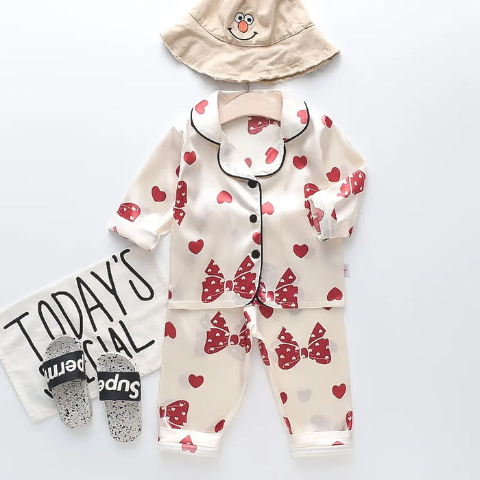 Kids Clothes Girls Sleepwear Children's Pajamas Set for Easter Pajamas Child Boy Print Loungewear Pijama Infantil Meninas