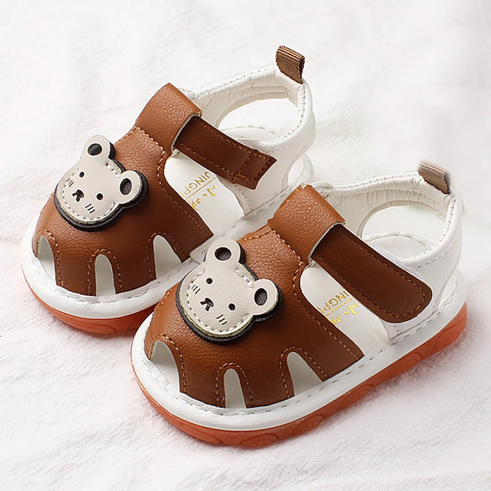 New Baby Cartoon Shoes for 0-18 M Toddler Sandals Infant First Walker Summer Soft Sole Slippers Infant Newborn Shoes 2023
