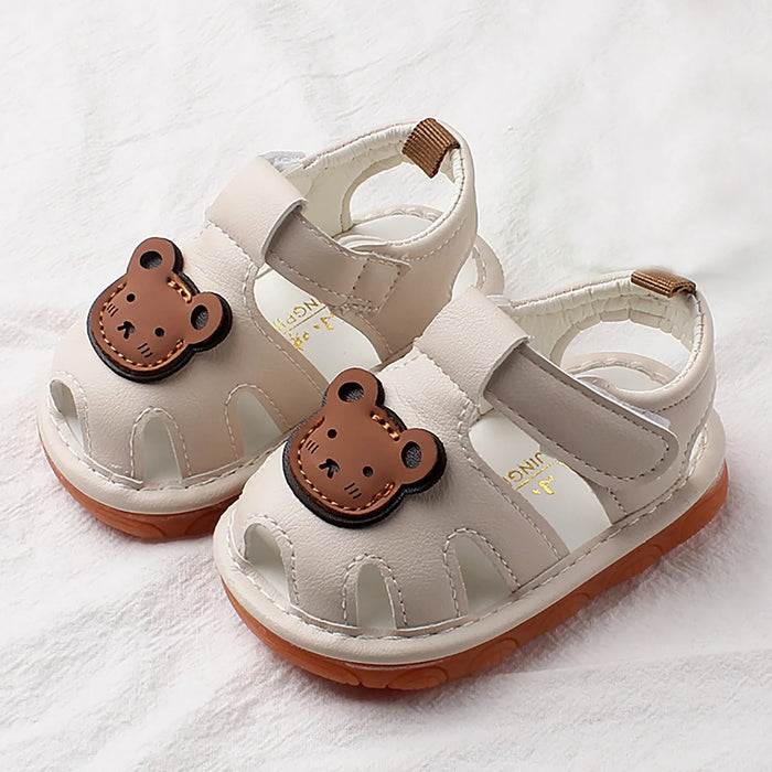 New Baby Cartoon Shoes for 0-18 M Toddler Sandals Infant First Walker Summer Soft Sole Slippers Infant Newborn Shoes 2023