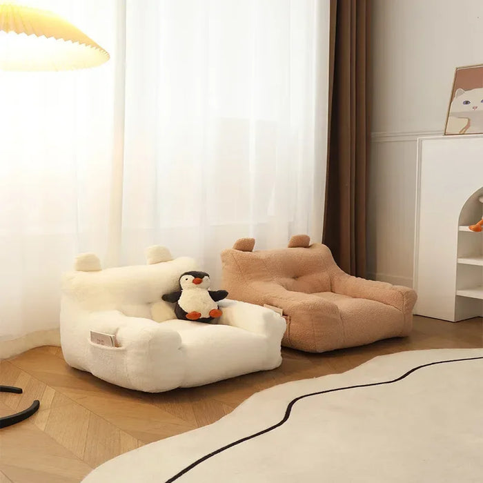 Creative Lovely Web Celebrity Children Sofa Small Sofa Baby Baby Couch Tatami Lovely Single Lazy Sofa Chair Reading Corner