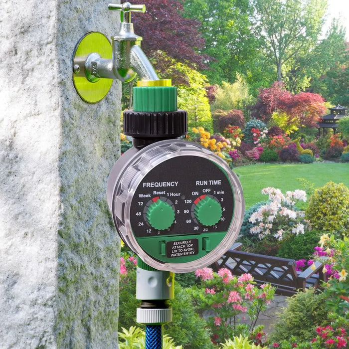 Garden Ball Valve Automatic Electronic Watering Timer Home Garden Irrigation Timer 0 Water Pressure Working Controller System