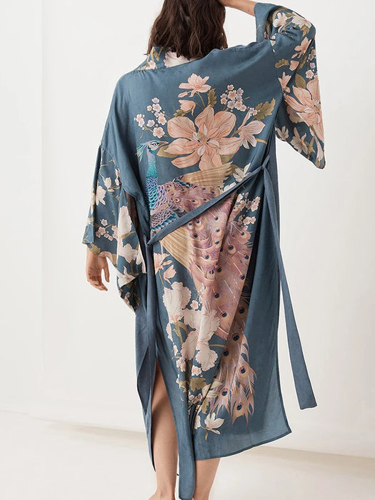 Fitshinling Customize Dance Costumes Material Fabric Sample Please Contact Us If Anything Flower Women Kimono