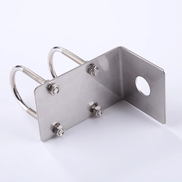 Antenna Bracket U‑Bolt Clamp Car Radio Bracket for Car Radio Transceiver Stainless Steel U Bolt Clamp Accessory