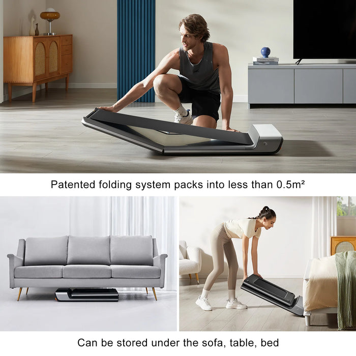 WalkingPad P1 Thin Folding Electric Treadmill Foldable Walking Pad Remote/APP Control Cinta De Correr treadmil Fitness for Home