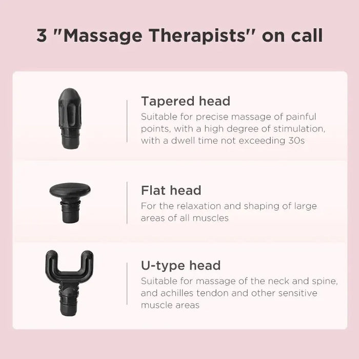 Booster X6 Mini Massage Gun Home Multifunctional Ftness Women's Muscle Relaxation Electric Pounding Sports Massager
