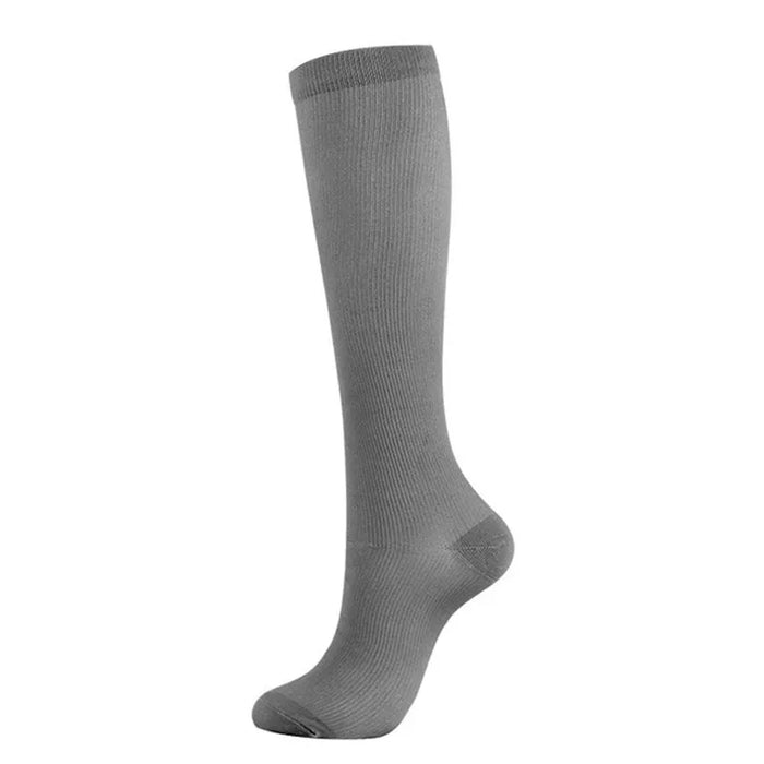 Fashion Men Compression Socks Fit Varicose Veins Socks Men Women Outdoor Knee High Nurse Unisex Sport Player Socks