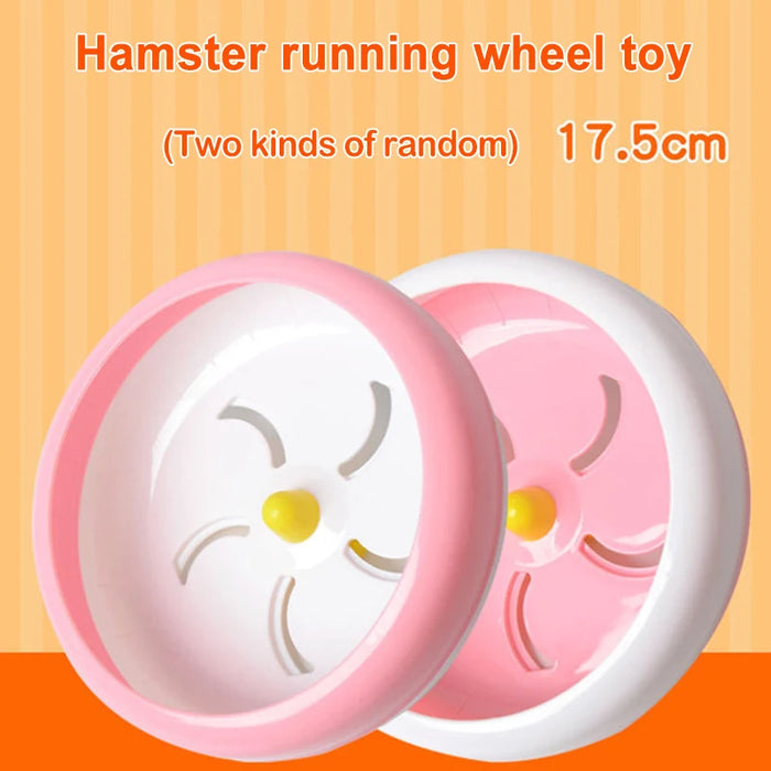 Hamster Wheel Silent Spinner Pets Running Sports Exercise Chinchilla Wheel Pet Accessories for Hamsters Gerbils Exercise Wheels