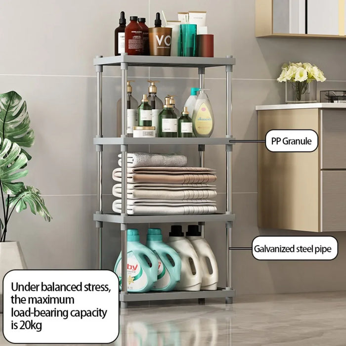 Bathroom Storage Storage Shelf Interspace Gap Shelf Kitchen Storage Shelf Rack Fridge Side Seam Finishing Rack