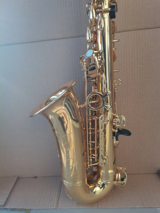 Profession Super Action Serie II Alto Eb Saxophone Brass Gold Lacquer Sax Performance Musical Instrument With Case Accessories