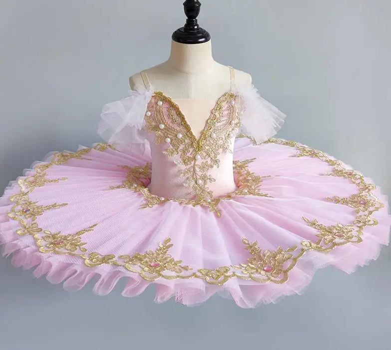 Professional Ballet Tutu Girls Blue Pink Platter Pancake Tutu Ballerina Party Dress Adult Women Child Kids Ballet Dance Costume