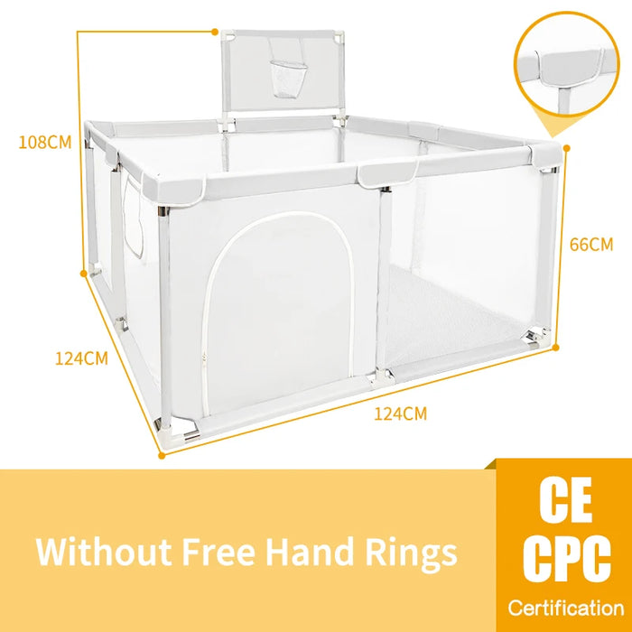 Baby Playpen for Children Playpen for Baby Playground Arena for Children Baby Ball Pool Park Kids Safety Fence Activity Play Pen