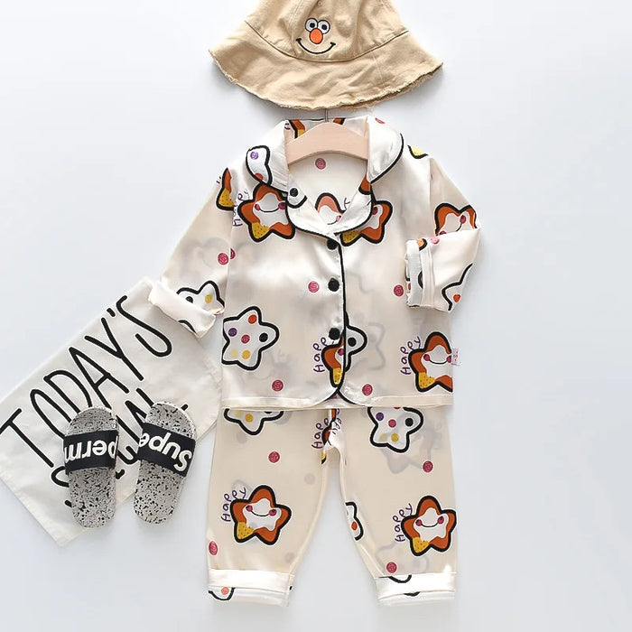 Kids Clothes Girls Sleepwear Children's Pajamas Set for Easter Pajamas Child Boy Print Loungewear Pijama Infantil Meninas
