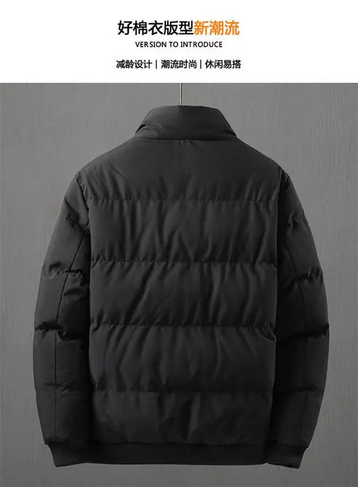 CARTELO Embroidered Men Autumn/Winter Cotton Thermal Jacket Sports Outdoor Windbreaker Winter jackets for men Breathable Clothes