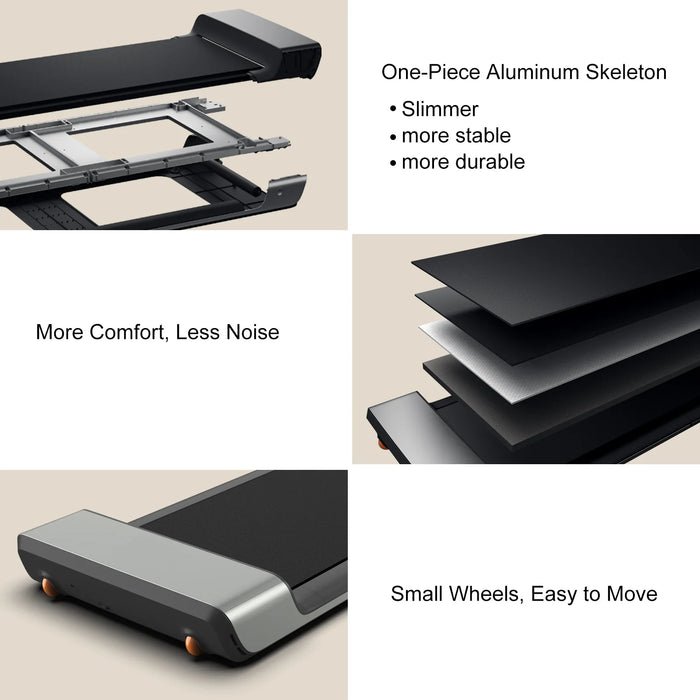 WalkingPad P1 Thin Folding Electric Treadmill Foldable Walking Pad Remote/APP Control Cinta De Correr treadmil Fitness for Home