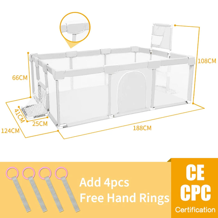 Baby Playpen for Children Playpen for Baby Playground Arena for Children Baby Ball Pool Park Kids Safety Fence Activity Play Pen