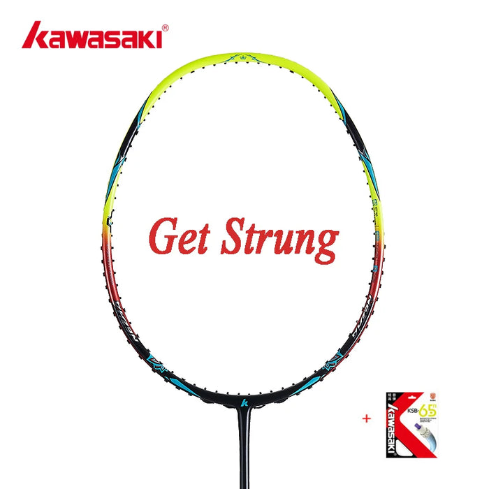 Kawasaki 5U Badminton Racket Professional Super Light Offensive Type High Graphite Badminton Racquet For Training  NeZha 35