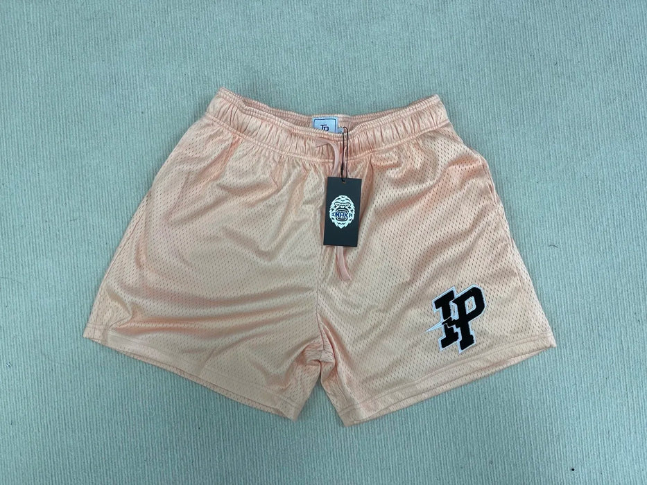 Inaka Power Shorts 2023 GYM Workout Mesh Double Layer Embroidery Logo GYM Shorts