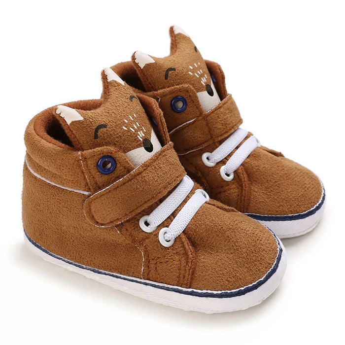 Baby Shoes Boy Newborn Infant Toddler Casual Comfor Cotton Sole Anti-slip PU First Walkers Crawl Crib Shoes