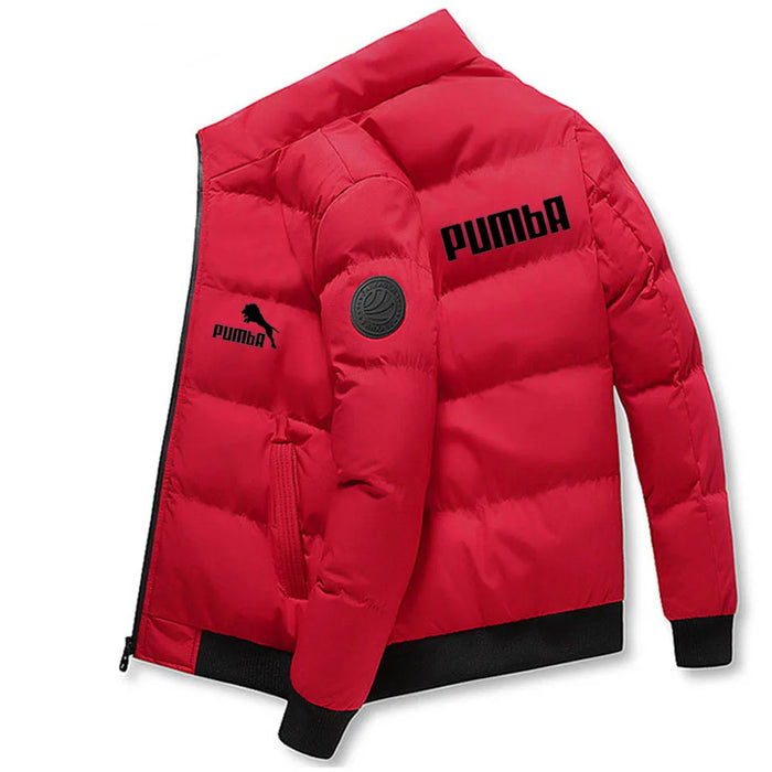 Cotton-padded Coat Autumn and Winter Korean Thickened Down Cotton-padded Coat Short Style Cotton-padded Jacket Men's Collarless