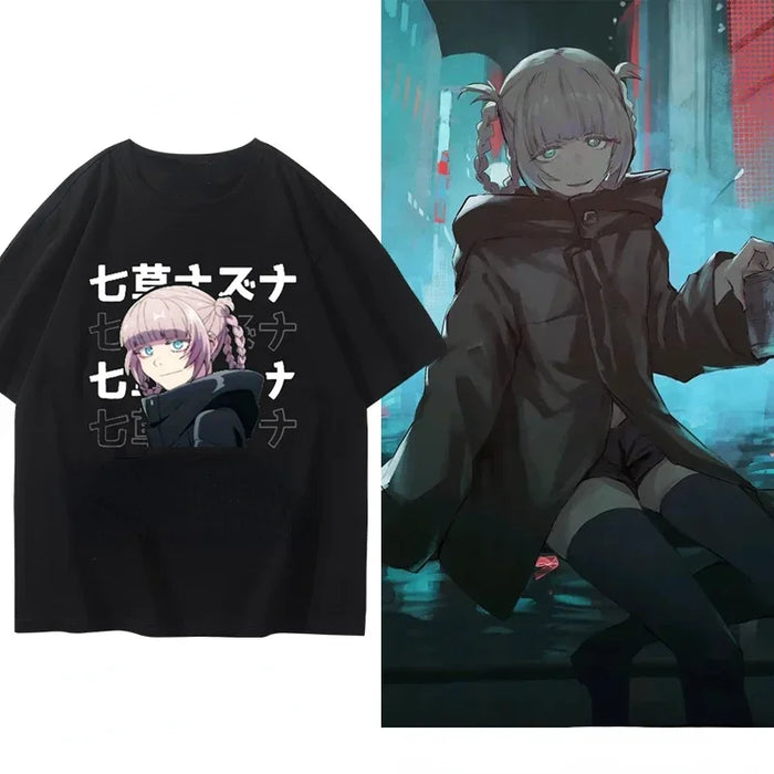 CALL OF THE NIGHT Japan Anime Graphic T-shirt Harajuku Hip Hop Casual T Shirt Korea Style Fashion Loose Summer Cool Otaku Tees
