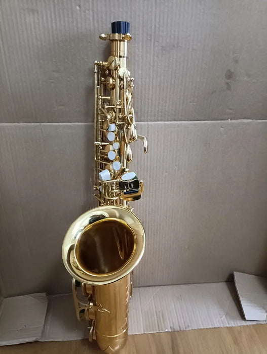 Profession Super Action Serie II Alto Eb Saxophone Brass Gold Lacquer Sax Performance Musical Instrument With Case Accessories
