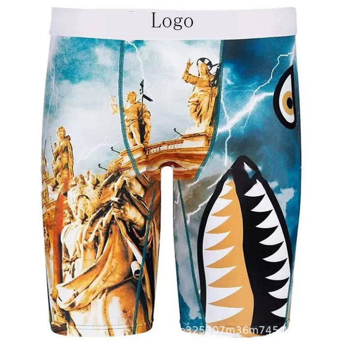 Summer Trendy 2023 Underpants Men Boy Boxers Briefs Sport Breathable Underwear Shorts Desinger Clothing Male Beach Pants