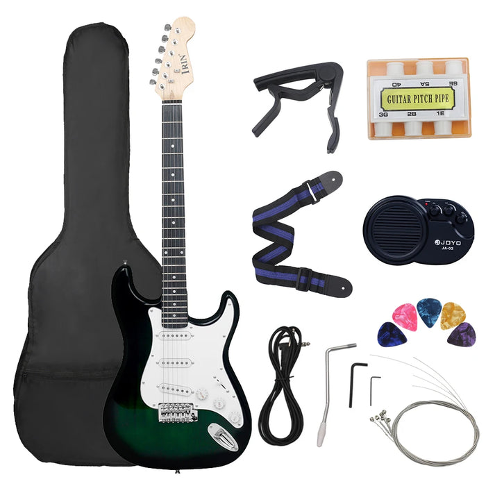 ST Electric Guitar 39 Inch 6 String 21 Frets Basswood Body Electric Guitar Guitarra With Speaker Guitar Parts & Accessories