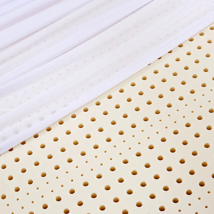 100% Thailand natural latex mattress with cover natural pure rubber mattress 1.8m bed 1.5m thickened home dormitory cushion mat