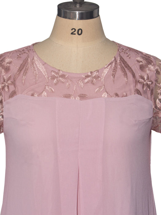 Plus Size Summer Dresses for Women 2023 Embroidery Floral Patchwork Formal Dress Loose Wedding Party Banquet Prom Women Clothing
