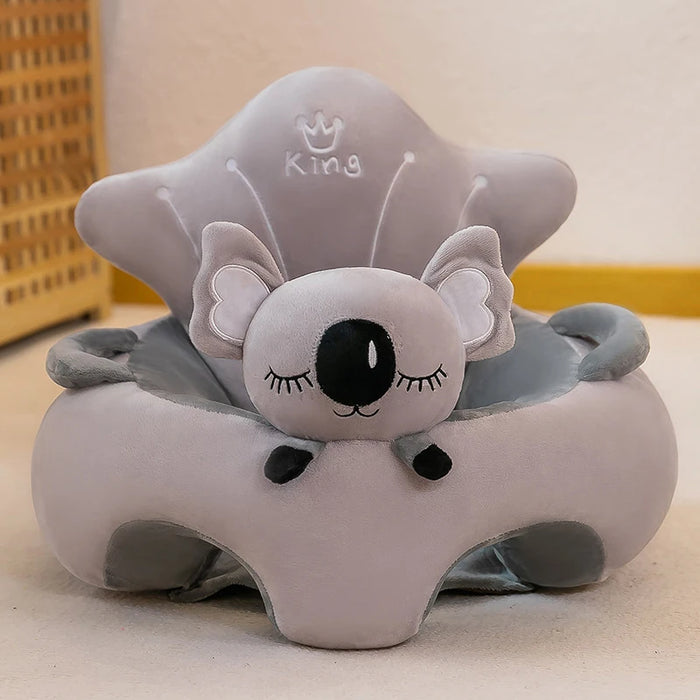 50X50X40cm Baby Sofa Support Seat Cover Plush Chair Learn To Sit Comfortable Cartoon Toddler Nest Puff Wash No Stuffing Cradle