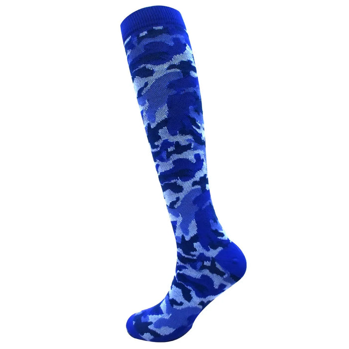 Medical Knee High Running Cycling 20-30 Mmhg Women Sport Sock ONE Pair Nurse Christmas Compression Socks Running