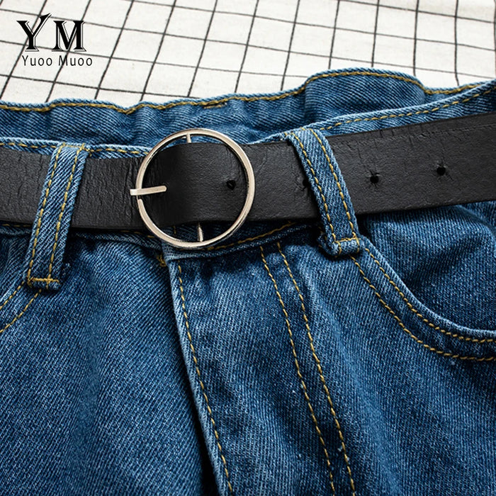 YuooMuoo All Match Sashes Casual Women Denim Shorts Crimping High Waist Slim Summer Jeans Shorts Feminino Chic Hot Ladies Bottom