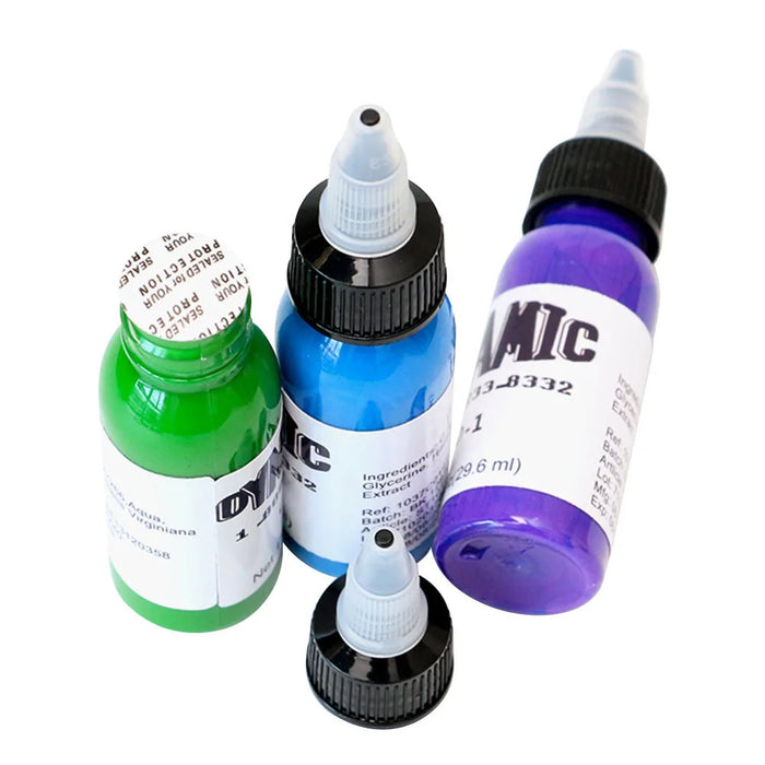 30ml 14colors Tattoo Ink Pigment with box Body Art Tattoo Kits Professional Beauty Paints Makeup Tattoo Supplies Semi-permanent
