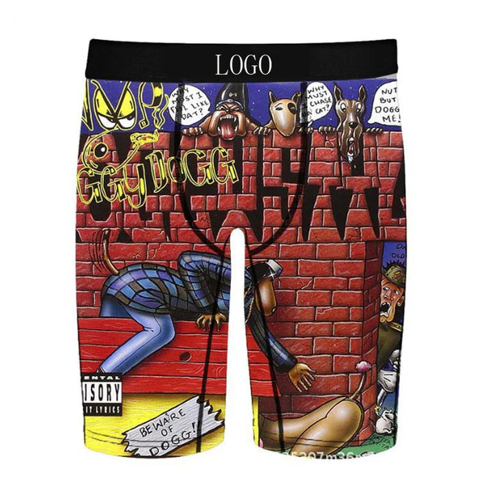 Summer Trendy 2023 Underpants Men Boy Boxers Briefs Sport Breathable Underwear Shorts Desinger Clothing Male Beach Pants
