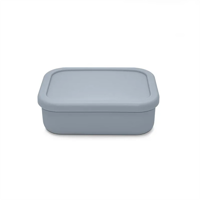 Wholesale Custom Color And Logo 100% Food Grade Silicone Feeding Plate Soft BPA Free Three Lattice Silicone Lunch Box