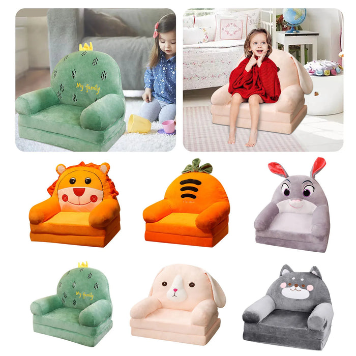 （not sofa）Foldable Kids Sofa Backrest Armchair 2 In 1 Foldable Sear Cushion Seat Cushion for Car Seat Wheelchair Padded Cushion