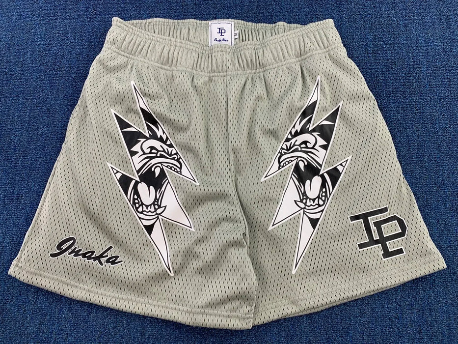Inaka Double Mesh Shorts 2023 Men Women Classic GYM Workout Shorts Inaka Power