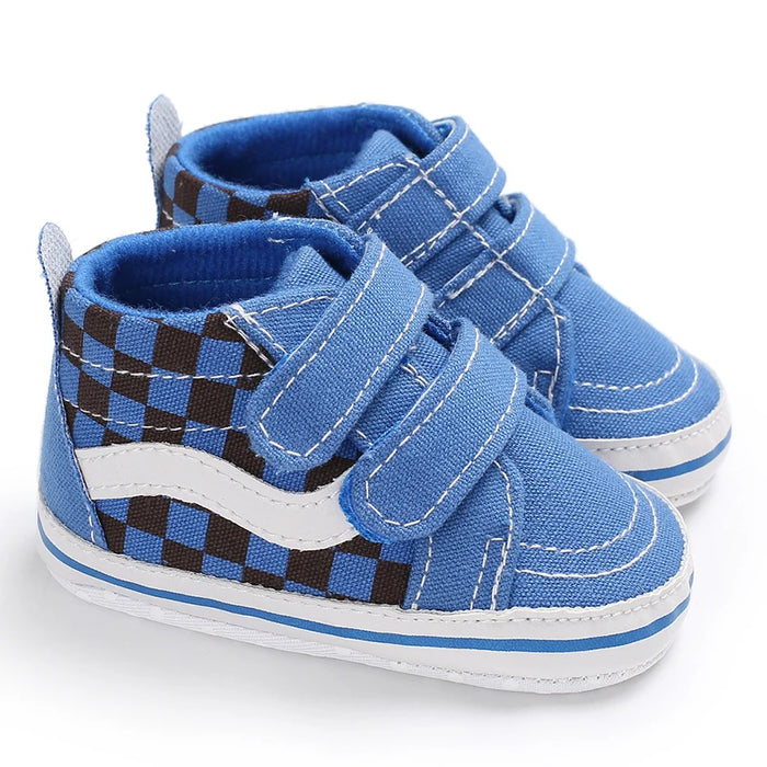 Baby Shoes Boy Newborn Infant Toddler Casual Comfor Cotton Sole Anti-slip PU First Walkers Crawl Crib Shoes