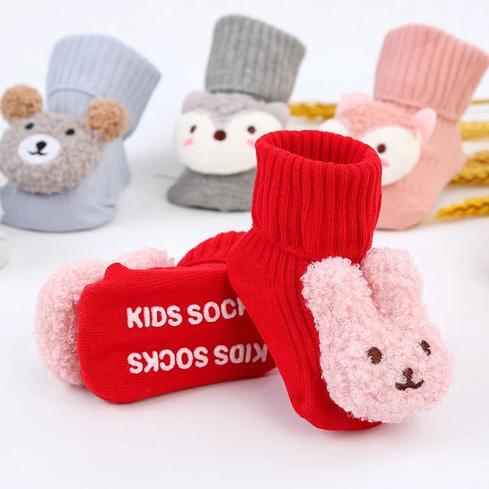 Baby Socks Newborn Infant Cute Cartoon Cotton Socks Baby Boys Girls Lovely Short Socks Clothes Accessories For 0-3Years