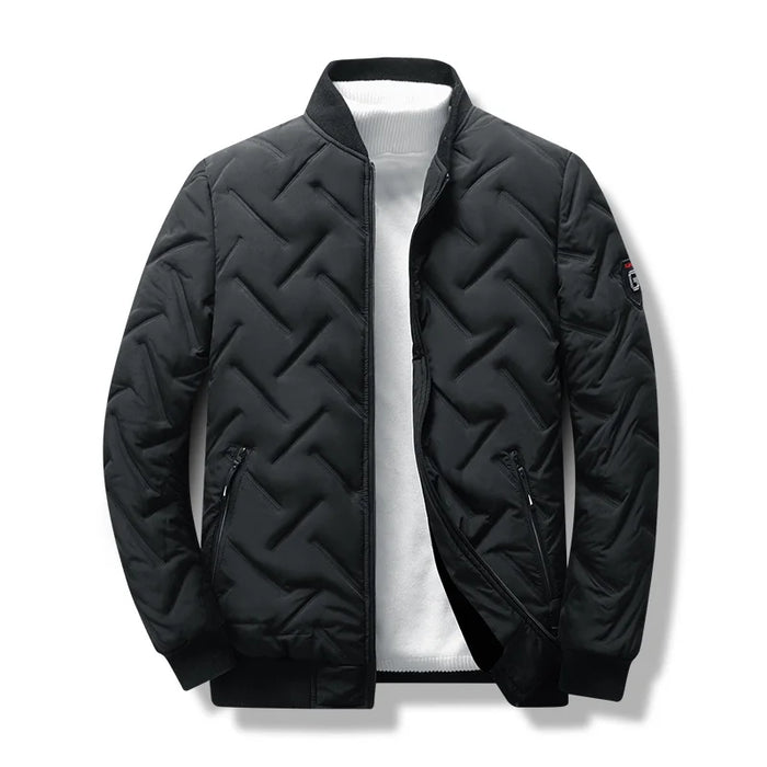 New Fall And Winter Men's Outdoor Casual Versatile Fashion Collar Light Short Down Jacket Trendy Padded Thickened Jacket